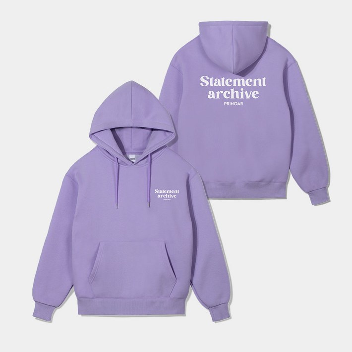  기모  7colors 프리노어 남녀공용 스테이트먼트 그래픽 프린팅 후드 티셔츠