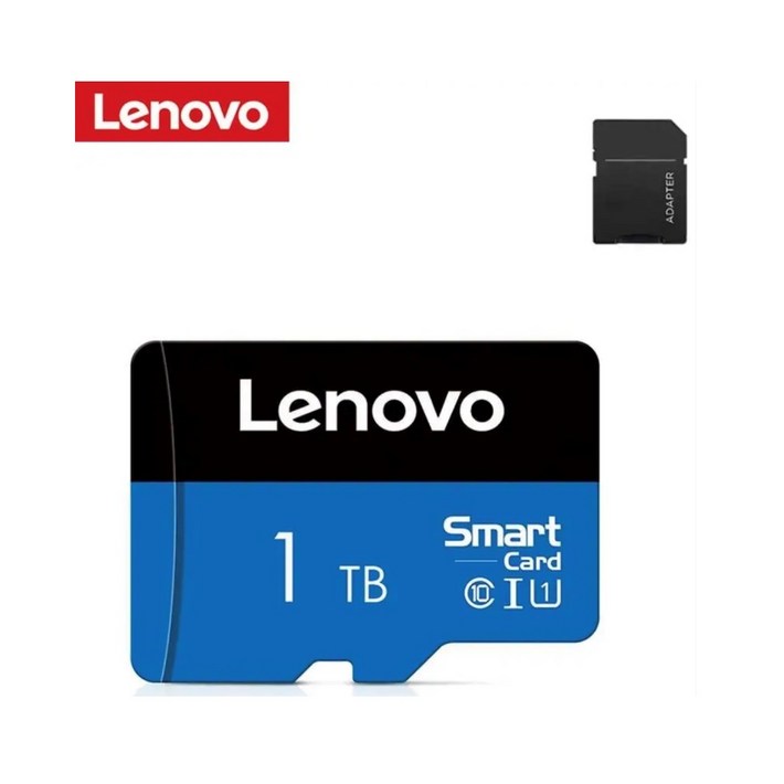 레노버 마이크로 SD 카드 1TB 1테라 0008 대용량 어댑터 포함 microsd 메모리카드 울트라 메모리 SD TF 플래시 미니 전화 스피커 카메라