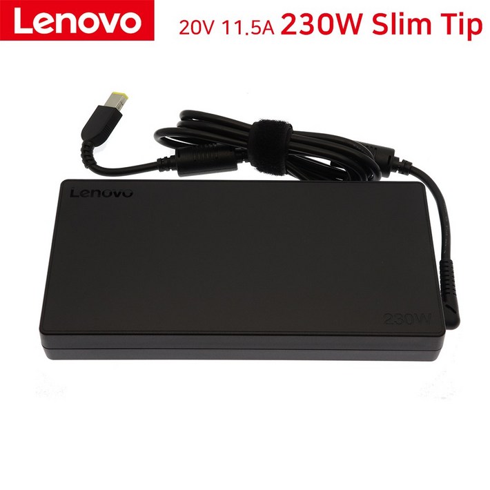 Lenovo 레노버 정품 20V 11.5A 230W 슬림팁 ThinkPad P70 P71 P72 P50 P51 충전기 어댑터, 1개