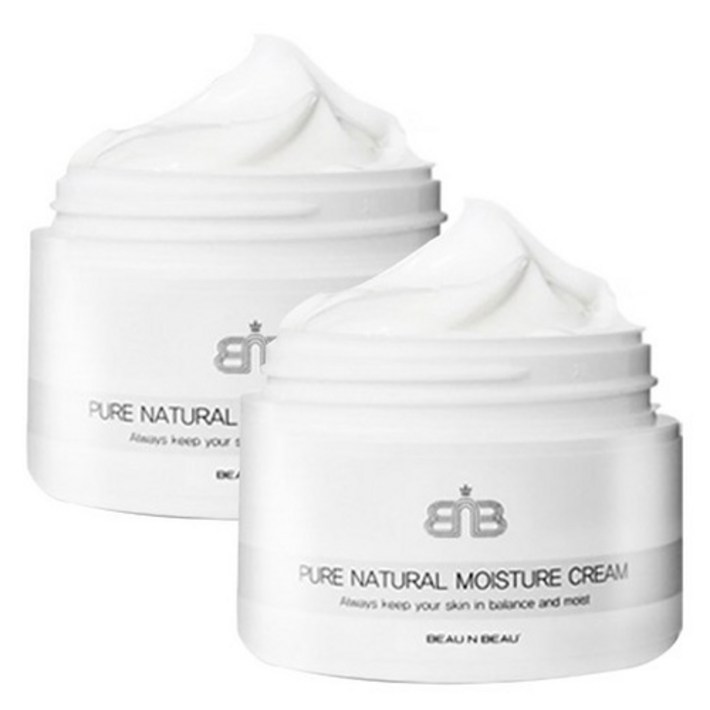 뷰앤뷰 11 퓨어네추랄 수분크림 80ml 2개 데이크림, BNB뷰앤뷰 퓨어수분크림 80ml 11 이벤트, ., 80ml, 2개