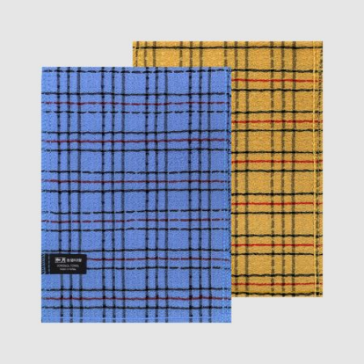 송월 때밀이 샤워타올 때타올 때밀기 때지우개 때미리 NDM0212, 1세트, 10개, 05 샤보렌 체크 때밀이 50파랑