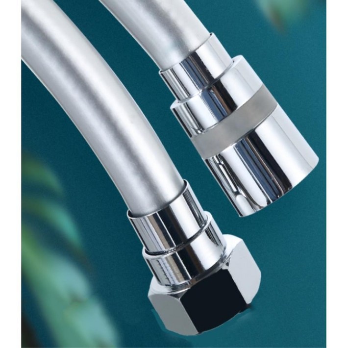 물때 세균 걱정없는 튜브형 샤워기 호스 샤워헤드줄 호텔샤워기줄 샤워호수