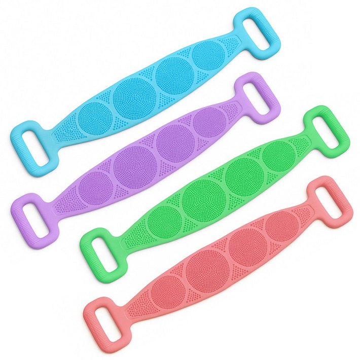 아띠꼴로 2개 등밀이 때타올 등 때밀이 타올 등밀기 바디 브러쉬