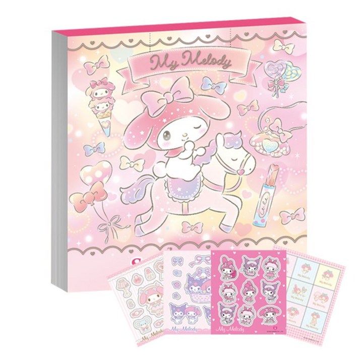 마이멜로디 스티커 미니북 2023년 개정판