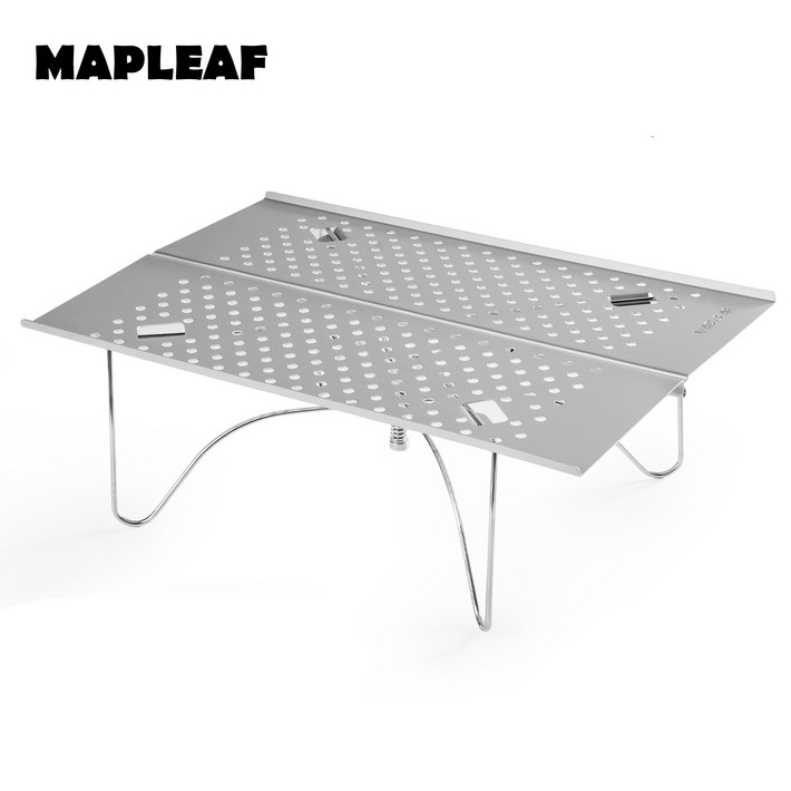 Mapleaf 접이식 테이블 초경량 내열성 휴대용 캠핑 가정용