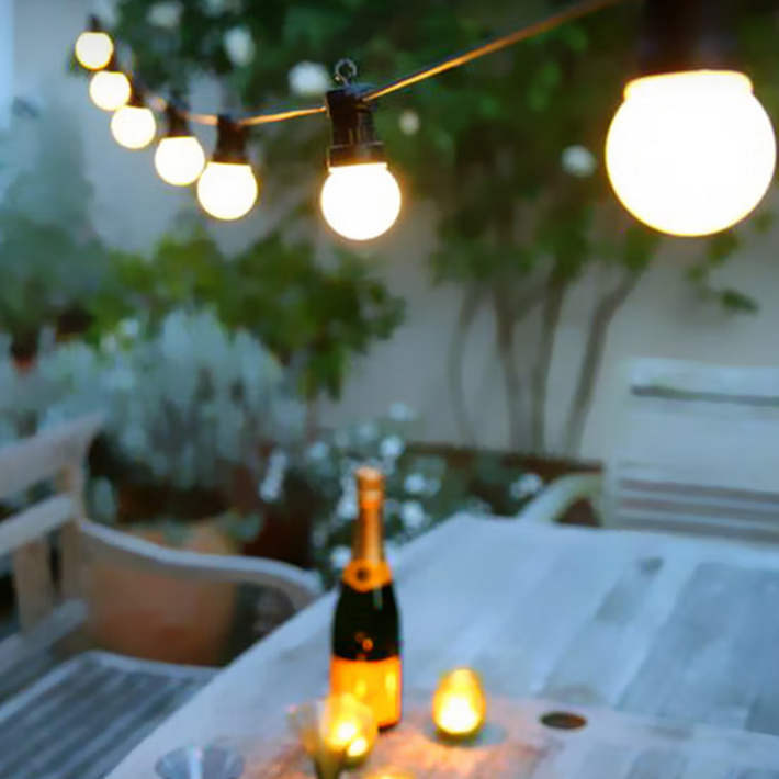 오징어등 LED줄조명 10M20구 파티라이트 파티등, 화이트, 1개