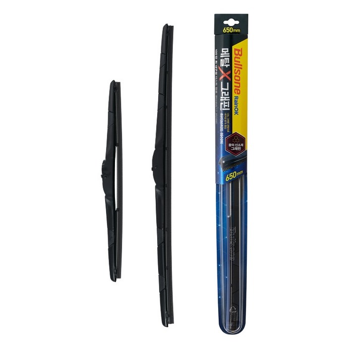 불스원 메탈 그래핀 와이퍼, 650mm400mm, 1세트