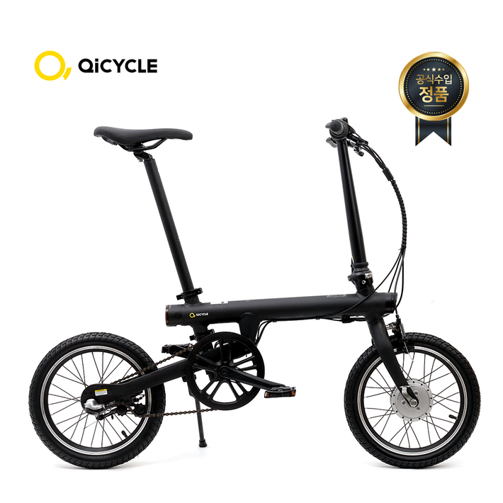 치사이클 EF1 클래식 블랙 전기자전거 초경량 접이식 미니벨로 자전거 토크센터 수입정품, 무광블랙 6