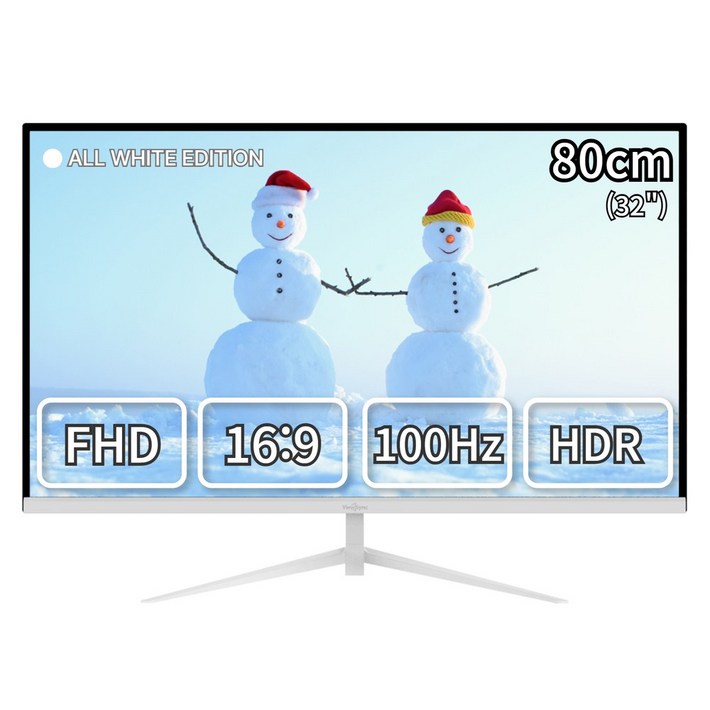 깜짝세일 뷰싱크 FHD 광시야각 리얼 100Hz 올화이트 모니터, VSO321F 무결점, 80cm 깜짝세일 뷰싱크 FHD 광시야각 리얼 100Hz 올화이트 모니터, VSO321F 무결점, 80cm