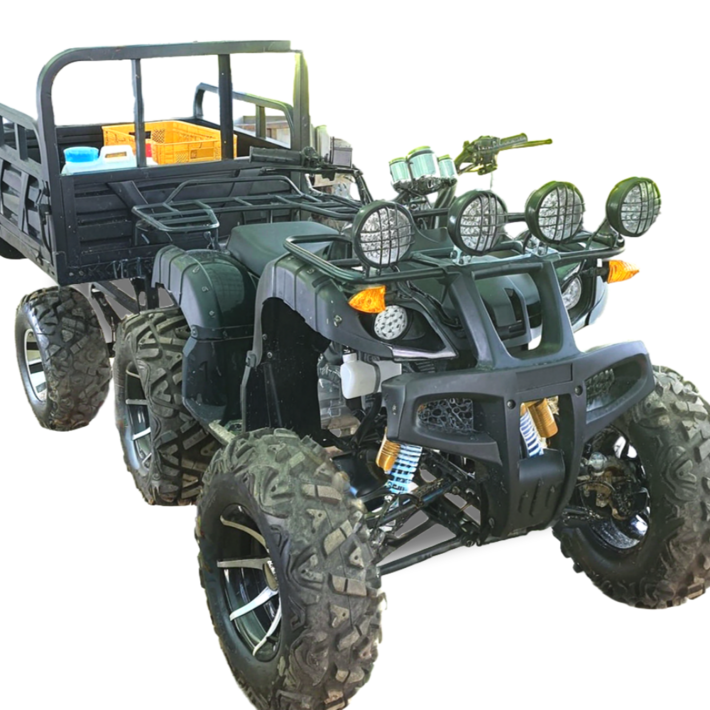 베리아므 농업용 트레일러추가 4륜 오토바이  ATV 수륙양용차 사발이 산악 미니 소형 바이크