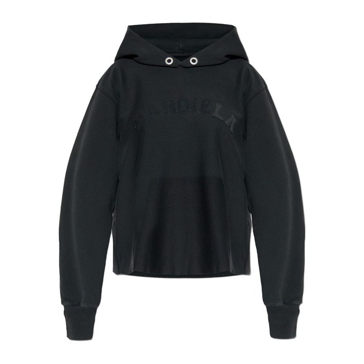 메종 마르지엘라 로고 자수 스웨터