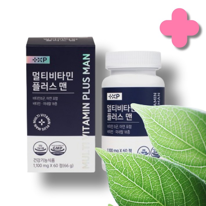 멀티비타민 맨 2박스, 2개, 60정