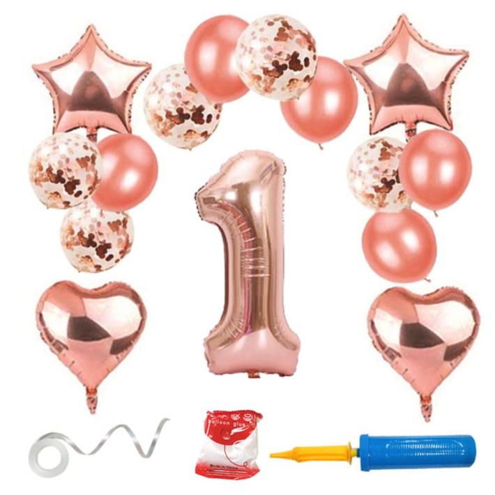 기념일 풍선세트 숫자대형 결혼 1주년 커플 기념일 풍선 아기 100일 백일 돌 부모님 회갑 칠순 팔순 구순 이벤트 파티용품 장식소품 양면테잎 손펌프 포함