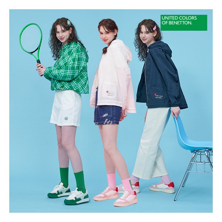 베네통스포츠 25 SUMMER 여성 시그니처 라이트 자켓 1371960