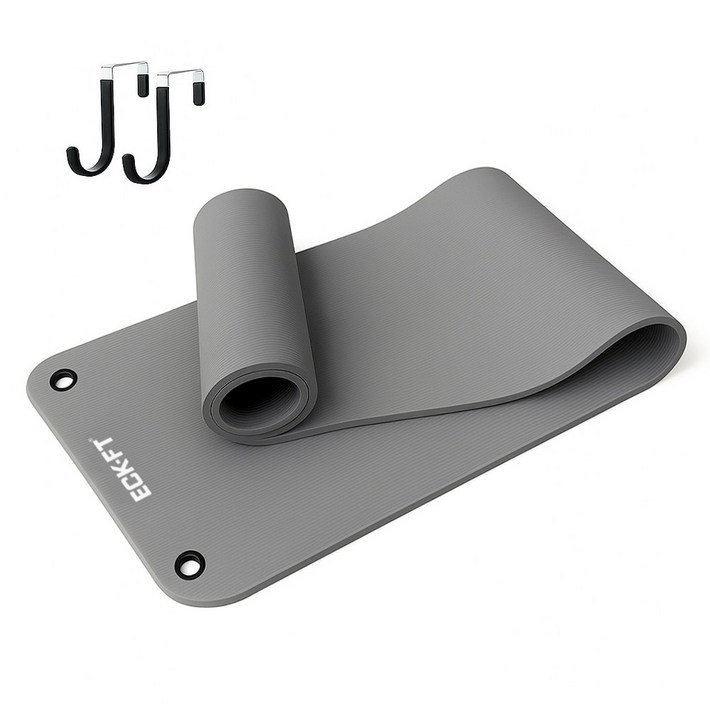 엑피트 벽걸이 요가매트  전용고리, 그레이, 1개