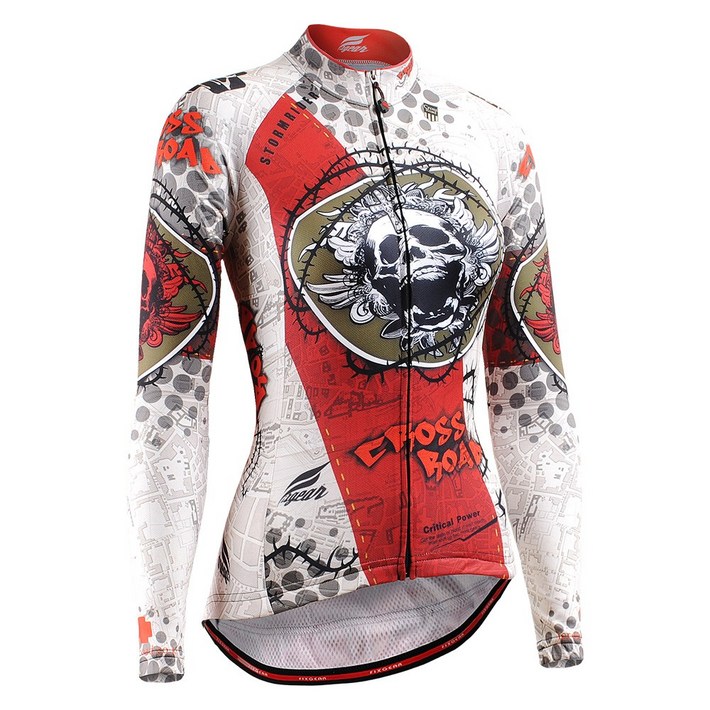 픽스기어 CSW501 여자 자전거의류 사이클복 자전거 자켓 저지 유니폼 상의 긴팔 여성용