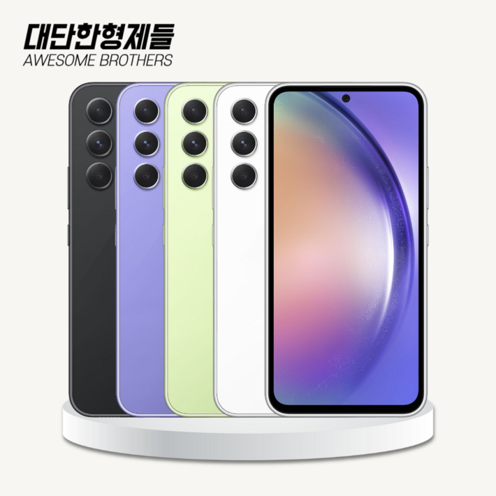 (새상품급)  삼성전자 갤럭시 퀀텀4 5G A54 SM-A546 저장용량 128GB 공기계
