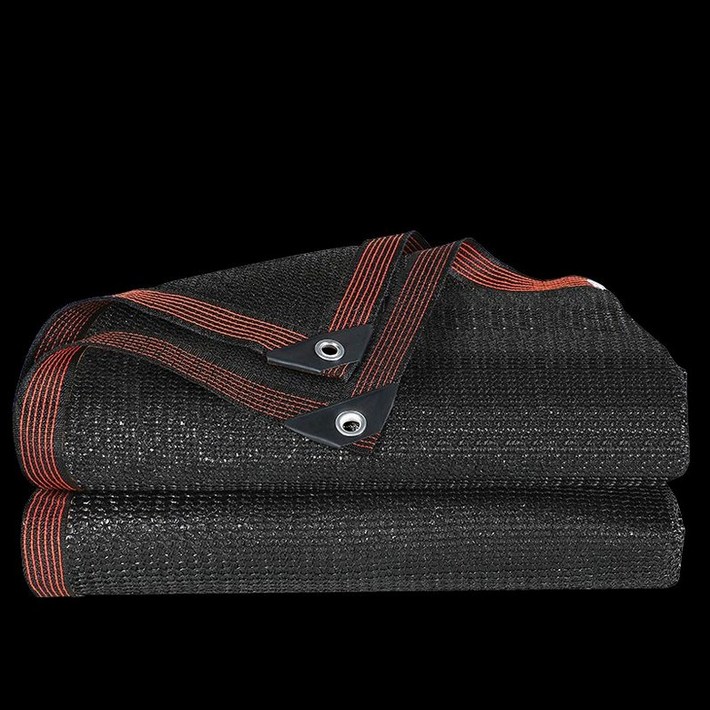 카페 옥상 차광망 두껍고 햇빛가리개 대형 카키 범퍼, 10x20m, 6줄 두꺼운 밀집