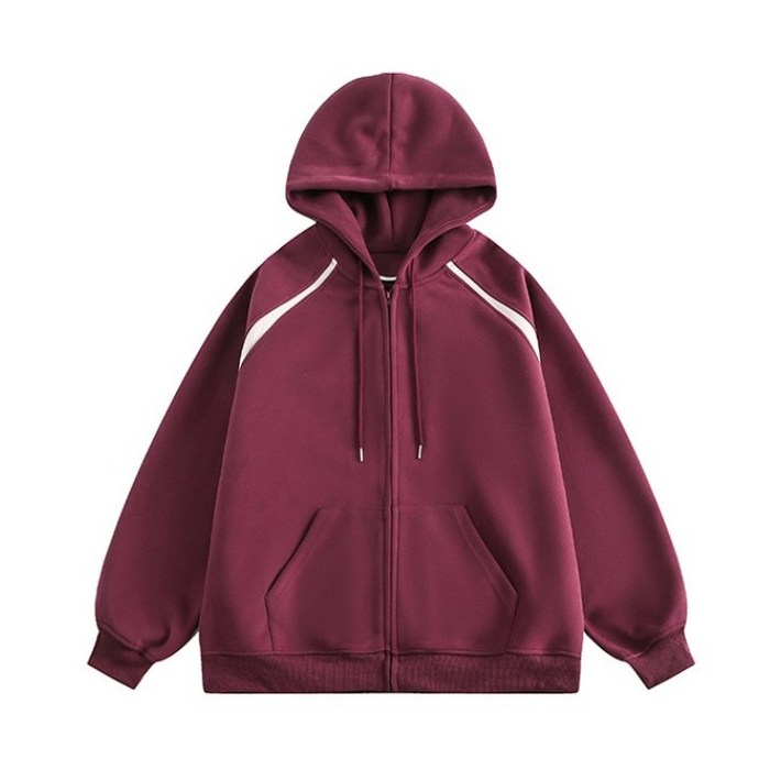 체인지쉬change she여성 빈티지 스트리트 캐주얼 루즈핏 후드 맨투맨 점퍼