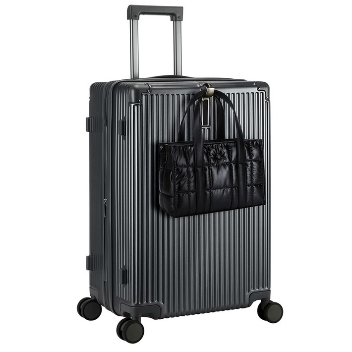 여행 캐리어 TSA 도난방지 확장형 바퀴 튼튼한 금고형 PC 소재 캐리어