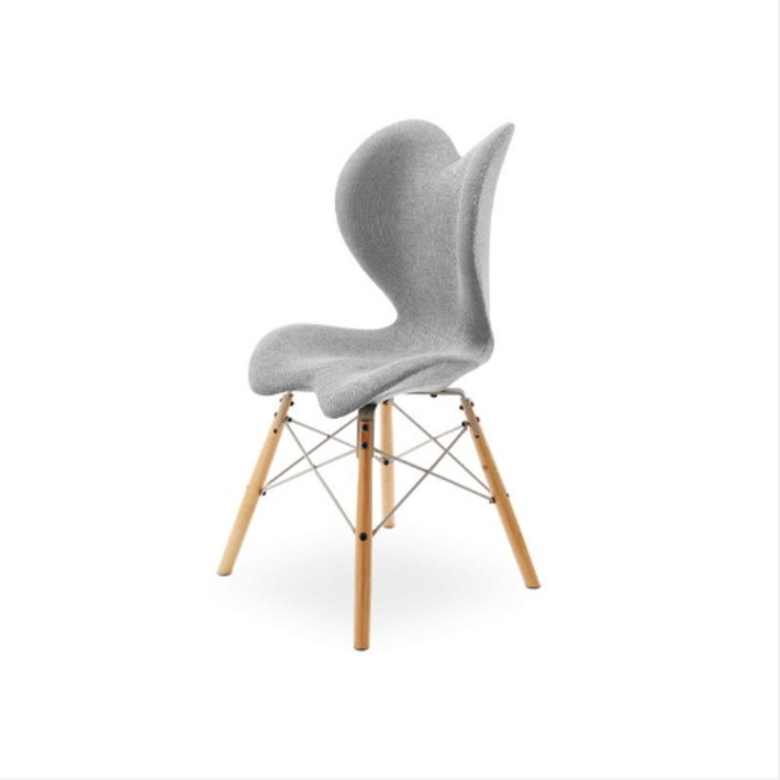 휴테크 바른자세 허리 교정의자 스타일체어 EL HTE03, 그레이