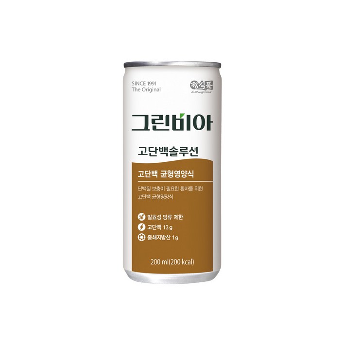 그린비아 고단백솔루션 200ml 60캔