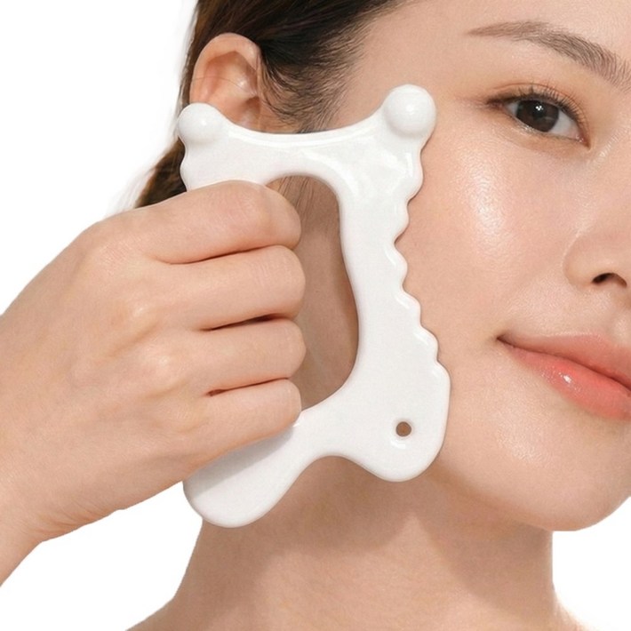 기와 괄사 세라믹 마사지기