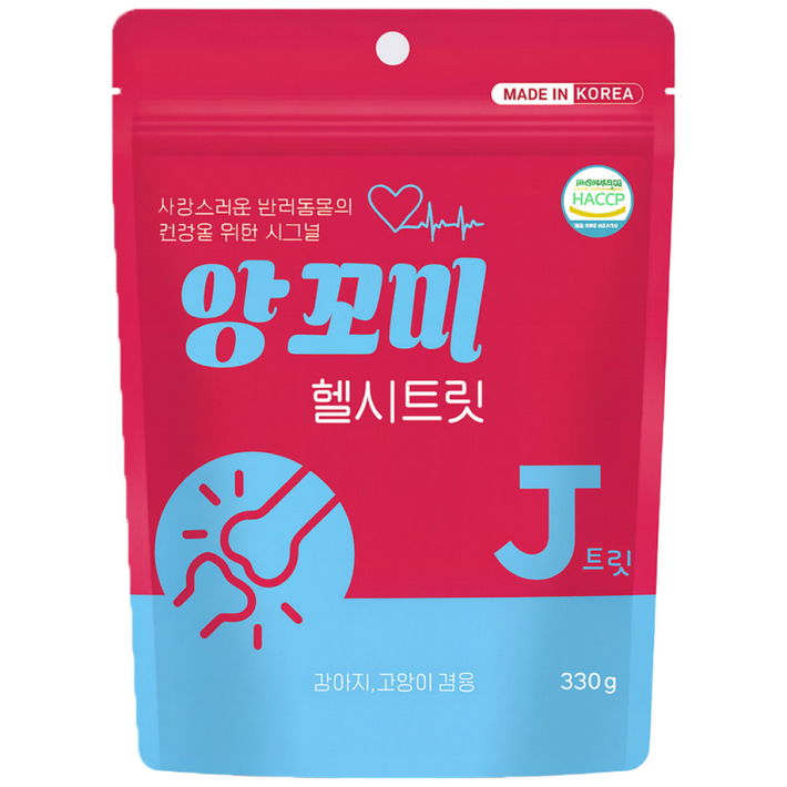 앙꼬미 헬씨트릿 강아지 고양이 겸용 영양제 J트릿 330g