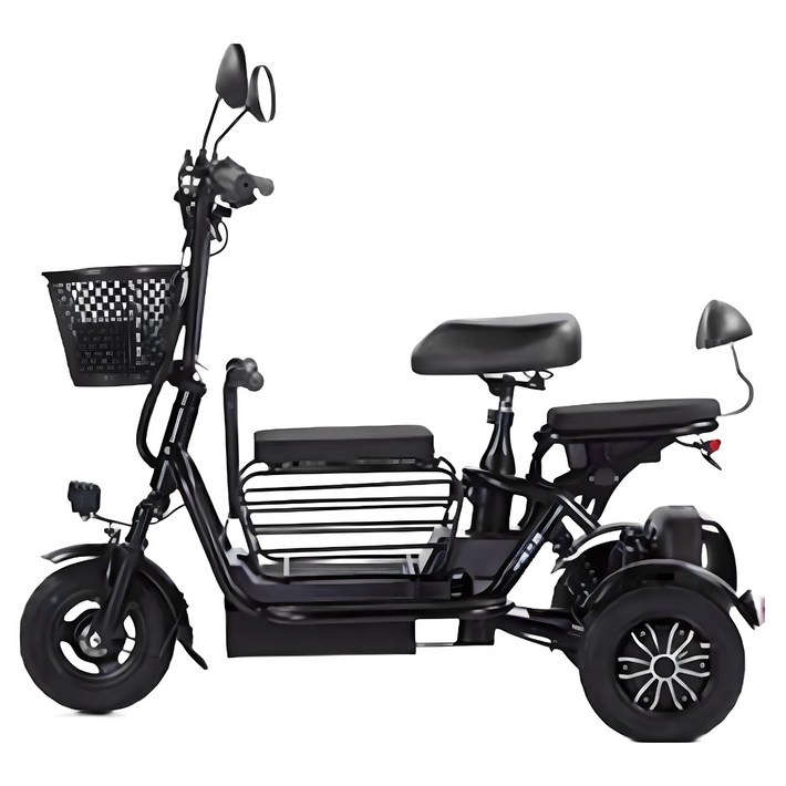 미소로 [편안한 여행] 세발 전기자전거 삼륜 전동스쿠터 전기스쿠터 전동자전거 전기오토바이