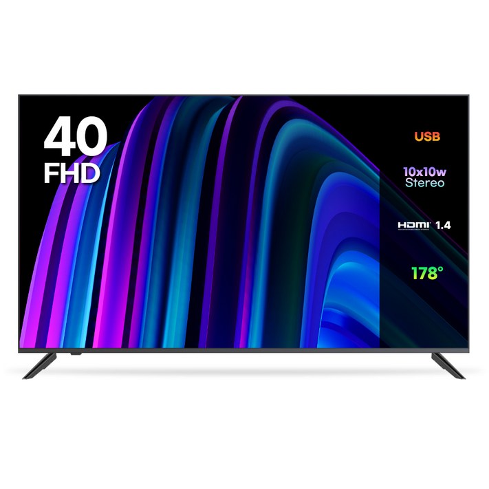 이노스 FHD LED TV 40인치 티비, 101cm40인치, E4000FC, 스탠드형, 고객직접설치