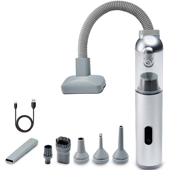 메이튼 차량용 무선 BLDC 진공 핸디형 LED 청소기, 실버레이, MT84060 메이튼 차량용 무선 BLDC 진공 핸디형 LED 청소기, 실버레이, MT84060