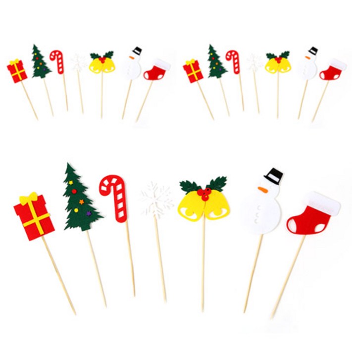 파티해 펠트 크리스마스 데코픽 7종 세트