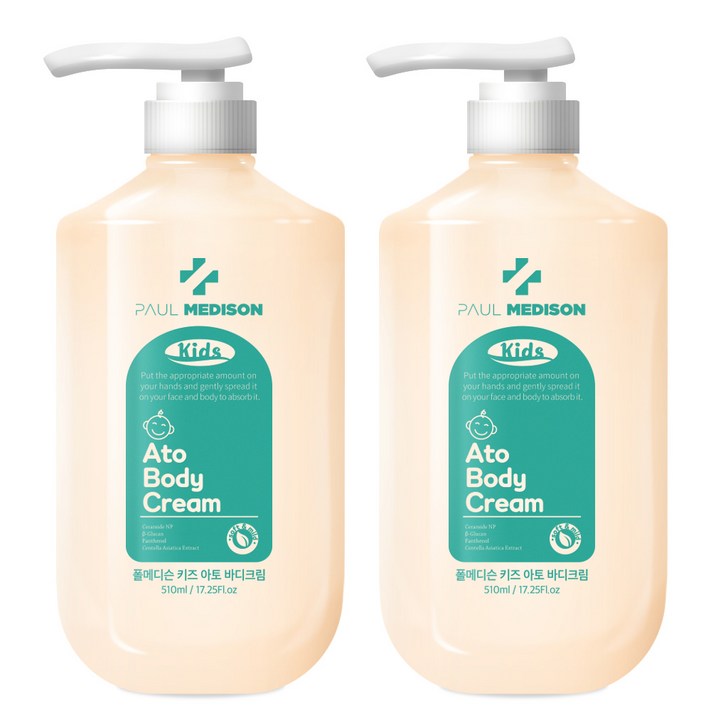 폴메디슨 키즈 아토 모이스처 바디크림 510ml