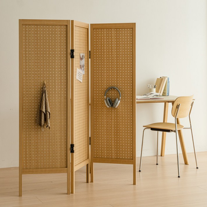 우드레이 바인 스탠드 타공파티션 3단