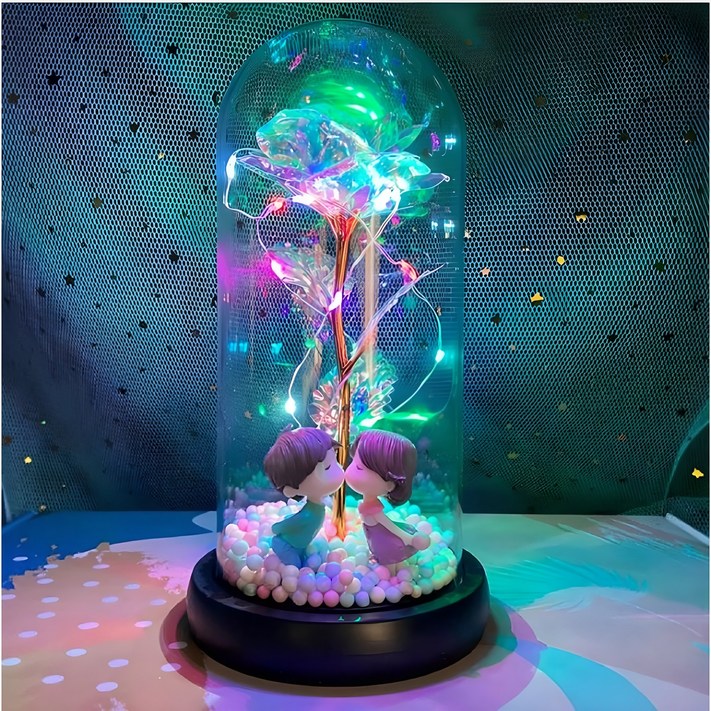 아르띠콜로 프로포즈 LED 홀로그램 장미 무드등 아르띠콜로 프로포즈 LED 홀로그램 장미 무드등