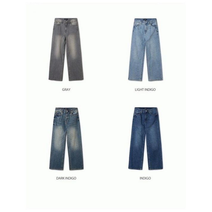 후아유 여성 와이드 데님팬츠 Wide Denim WHTJF2312F