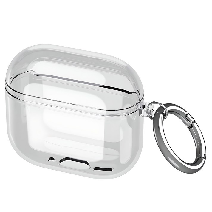 로랜텍 림피오 변색방지 TPU 크리스탈 케이스 에어팟 4, 에어팟 4, 투명, 1개