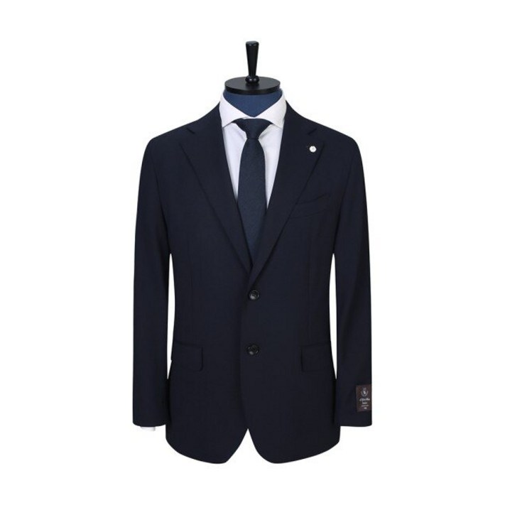 지이크 울 솔리드 수트 자켓 네이비PHJAH2003