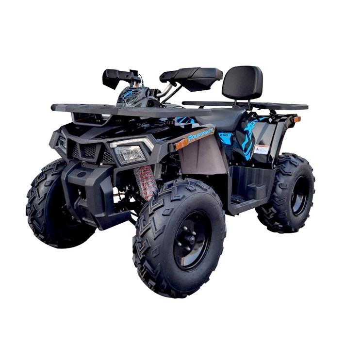 200cc ATV 200 사륜오토바이 산악용 레저용 바이크, 검정, ATV 200 사륜오토바이 산악용 레저용 바이크