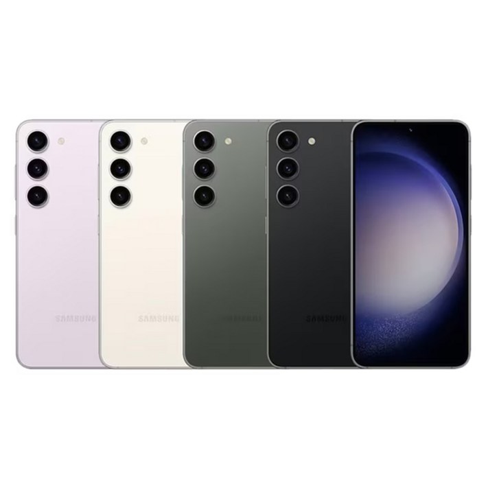 삼성전자 Ai 갤럭시 S23 256GB 공기계 S급 구성품 단말기  유심핀  보호케이스  보호필름  12개월 무상보증 Rethink, 256GB, 라벤더