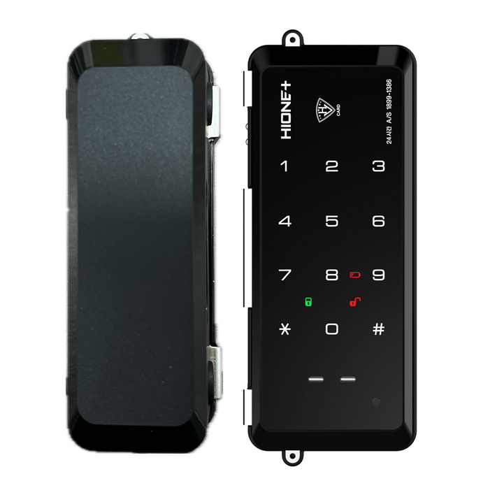 IoT 스마트 도어락 잇소키 HG1300  HG1390 유리문 도어락 WiFi하이원플러스카드키지문, HG1300 카드형