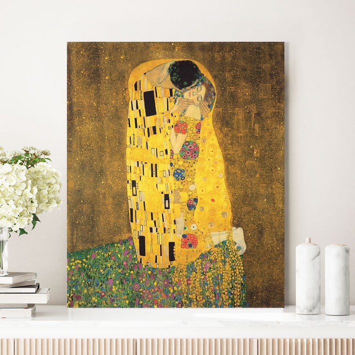 세잔느화실 명화그림 거실인테리어 그림액자 클림트키스