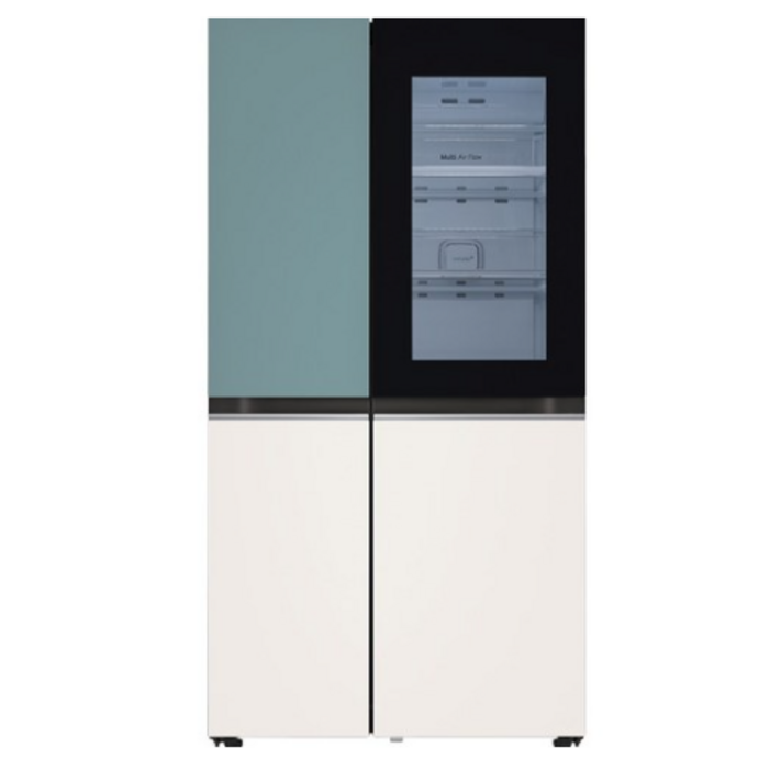 색상선택형 LG전자 오브제컬렉션 양문형 냉장고 메탈 디오스 방문설치