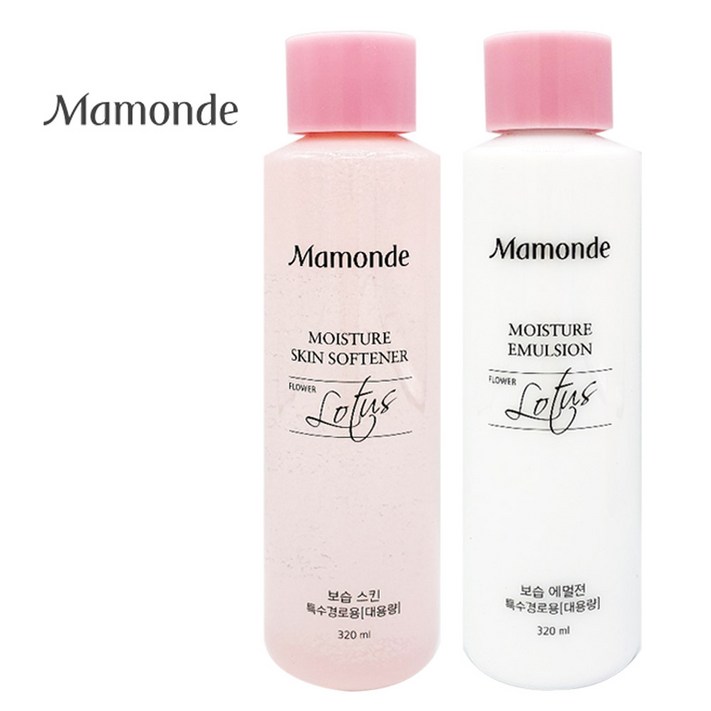 마몽드 마몽드 대용량 모이스춰 스킨로션 2종, 320ml, 1개 마몽드 마몽드 대용량 모이스춰 스킨로션 2종, 320ml, 1개