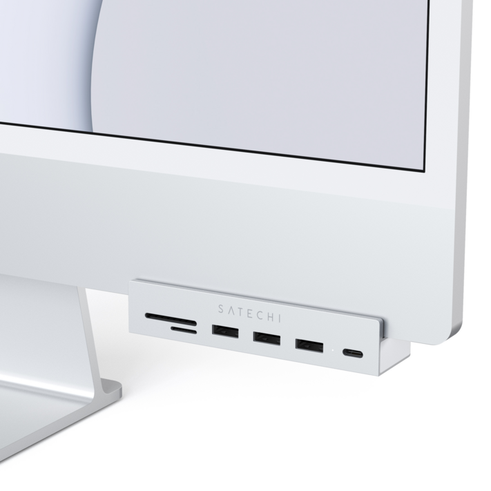 사테치 USB C타입 6in1 아이맥 클램프 멀티 허브 STUCICHS