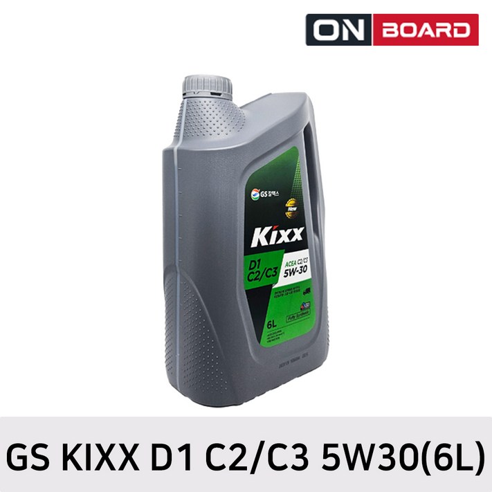 GS칼텍스 킥스 KIXX D1 C2C3 디젤엔진오일 5W30 6L, 6L, 1개, 단일상품