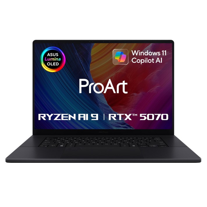 ASUS H7606WPME041W AMD 라이젠 AI 9 HX 370 32GB NVMe 1TB RTX 5070 WIN11 HJ, H7606WPME041W, WIN11 Home, 32GB, 1TB, 나노 블랙