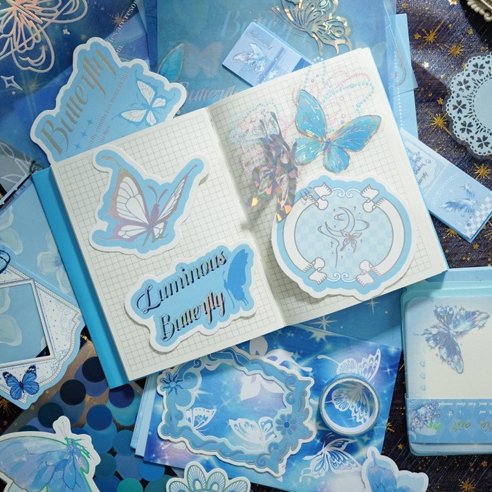 토마토에그 나비꿈 올인원 다꾸 다이어리, 블루