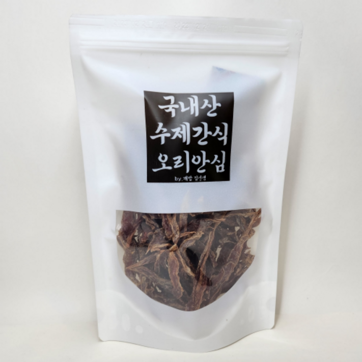개밥 김선생 국내산 오리가슴살 수제간식 강아지간식 대용량 200g, 200g 20230711