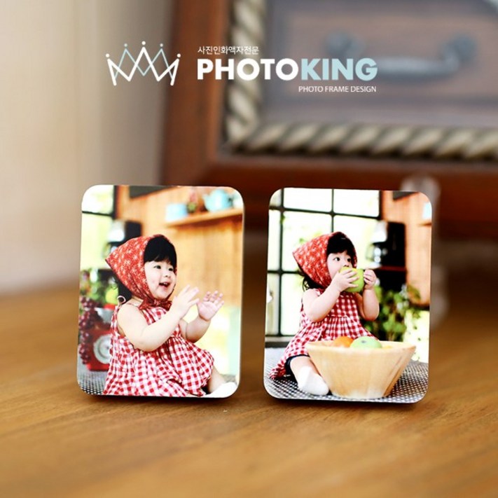 포토킹 초미니 나무 액자, 원목